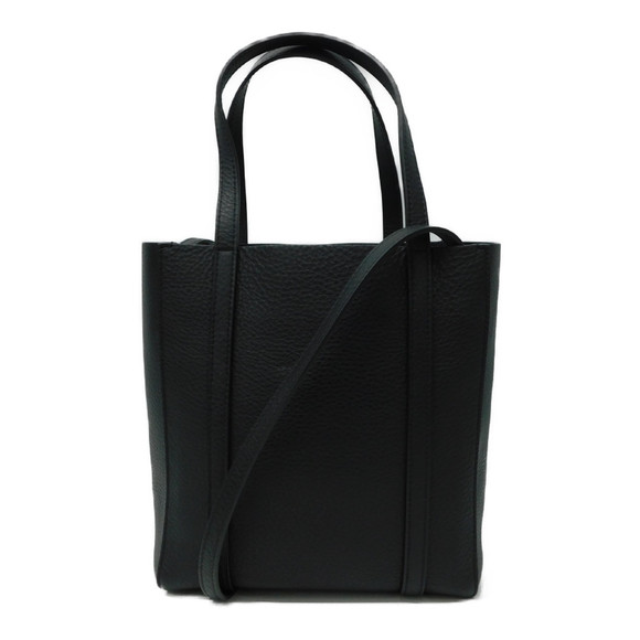 Balenciaga Leather Bag Shoulder Black Everyday Tote - Picture 1 of 14